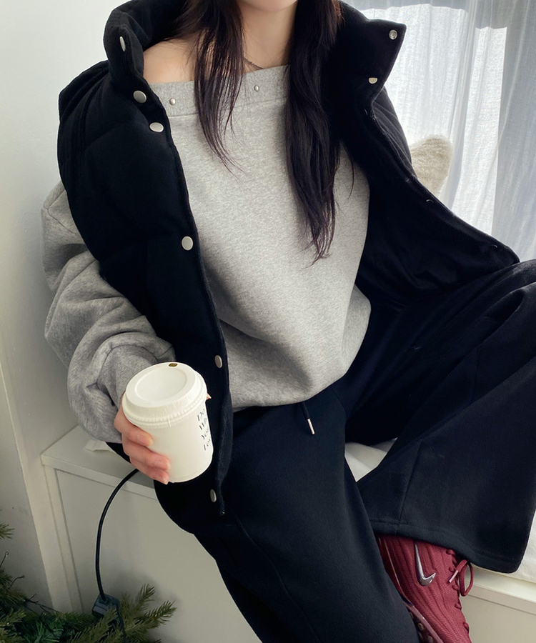 ココダウンベスト BLACK