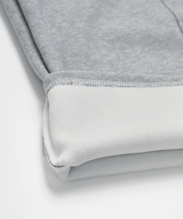 【起毛】サイドスリットバンディングパンツ