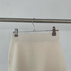 【SET】プチハイネックボタンニット ミニスカート