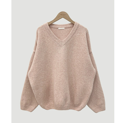 ムードVネックニットニット(9color)