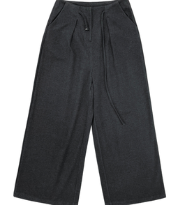 ヘビーウールピンタックスラックスパンツ