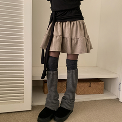 モモティアードスカート KHAKI