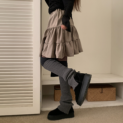 モモティアードスカート KHAKI