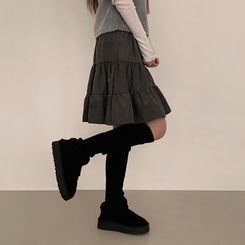 モモティアードスカート CHARCOAL