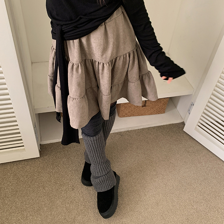 モモティアードスカート KHAKI