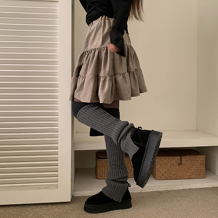 モモティアードスカート KHAKI