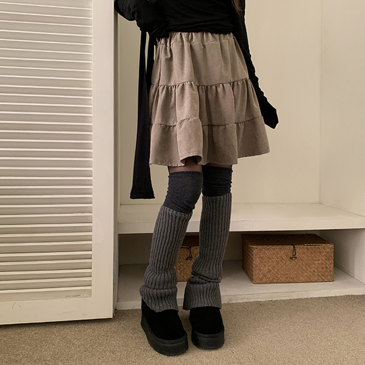 モモティアードスカート KHAKI