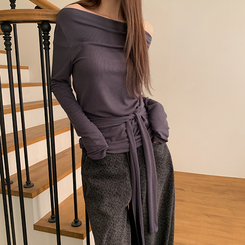 クロウ長袖Tシャツ CHARCOAL