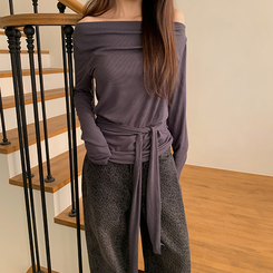 クロウ長袖Tシャツ CHARCOAL