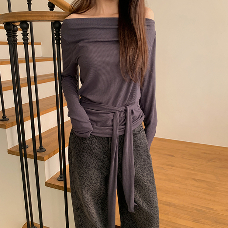 クロウ長袖Tシャツ CHARCOAL