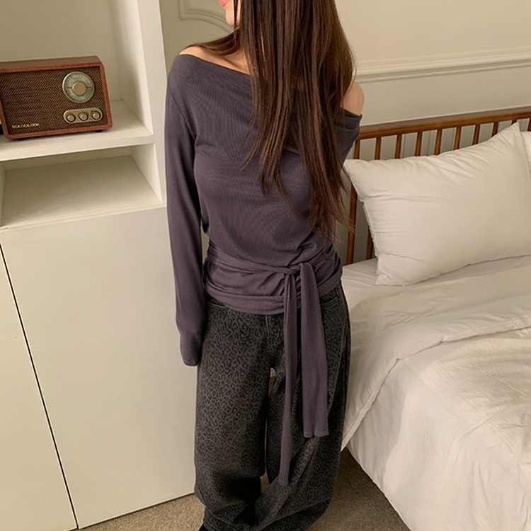 クロウ長袖Tシャツ CHARCOAL