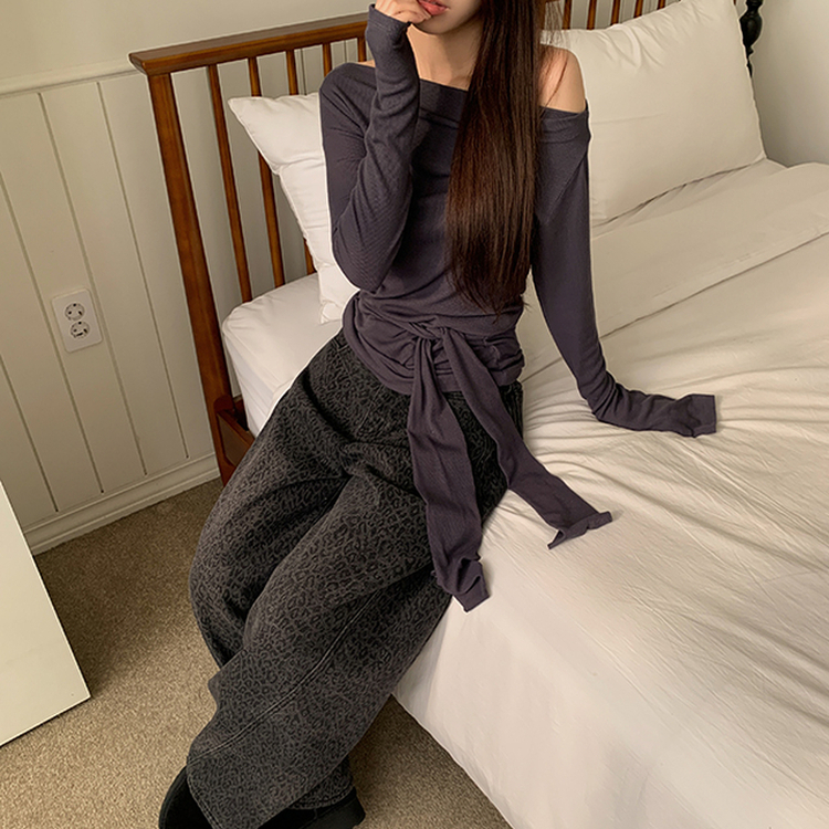 クロウ長袖Tシャツ CHARCOAL