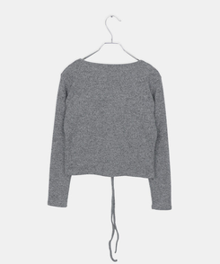 【SET】スリムトップ カーディガン