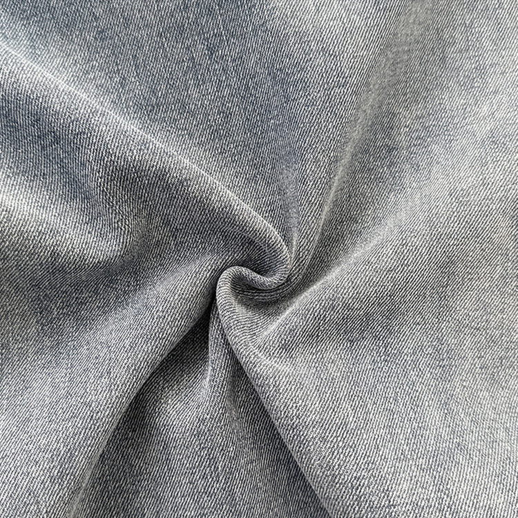 【丈別】【起毛】イウエストセミワイドデニムパンツ