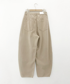 【起毛】マロングワイドパンツ