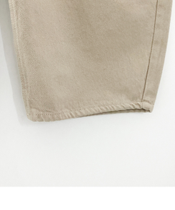 【起毛】マロングワイドパンツ