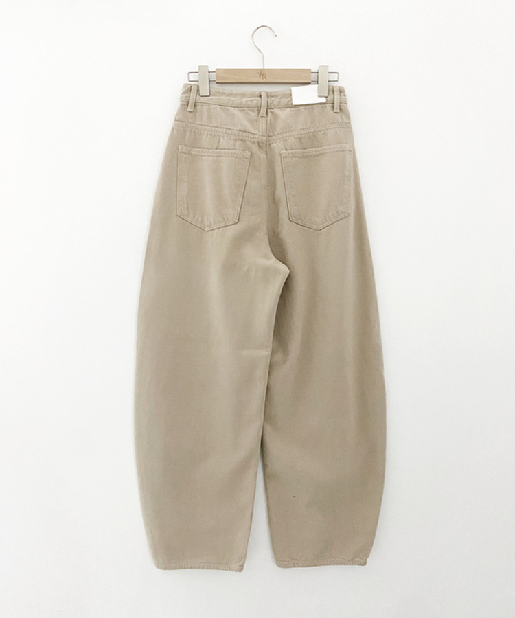 【起毛】マロングワイドパンツ