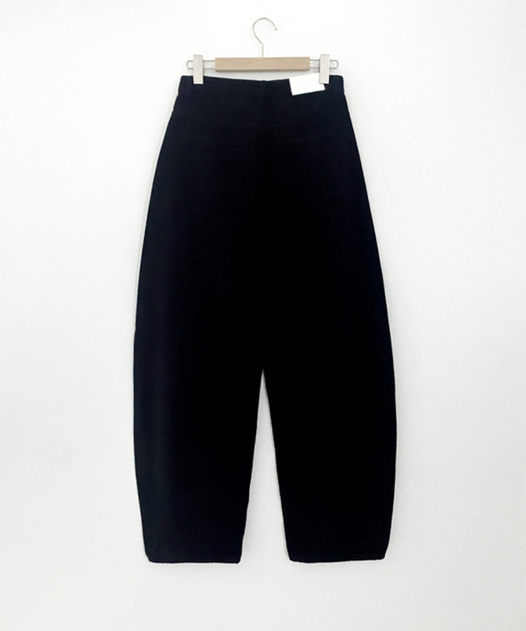 【起毛】マロングワイドパンツ