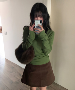 ライスレイヤード長袖Tシャツ(7color) OLIVE