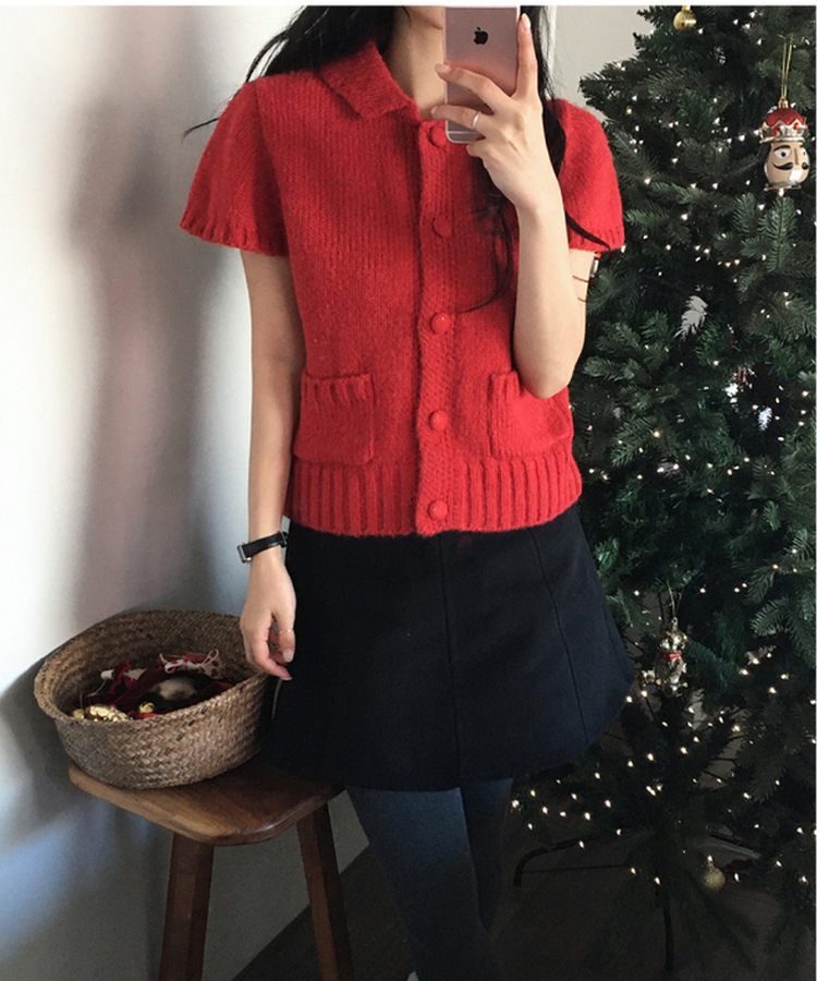 フェリーピーチミニスカート BLACK