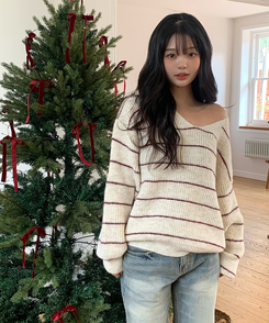 【マフラー付き】マープルニット IVORY