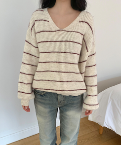 【マフラー付き】マープルニット IVORY