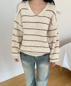 【マフラー付き】マープルニット IVORY