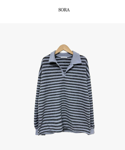 ベーシックストライプTシャツ