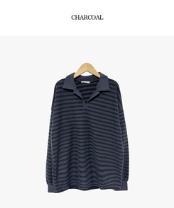 ベーシックストライプTシャツ