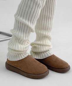 スエードファーブロッパー BROWN