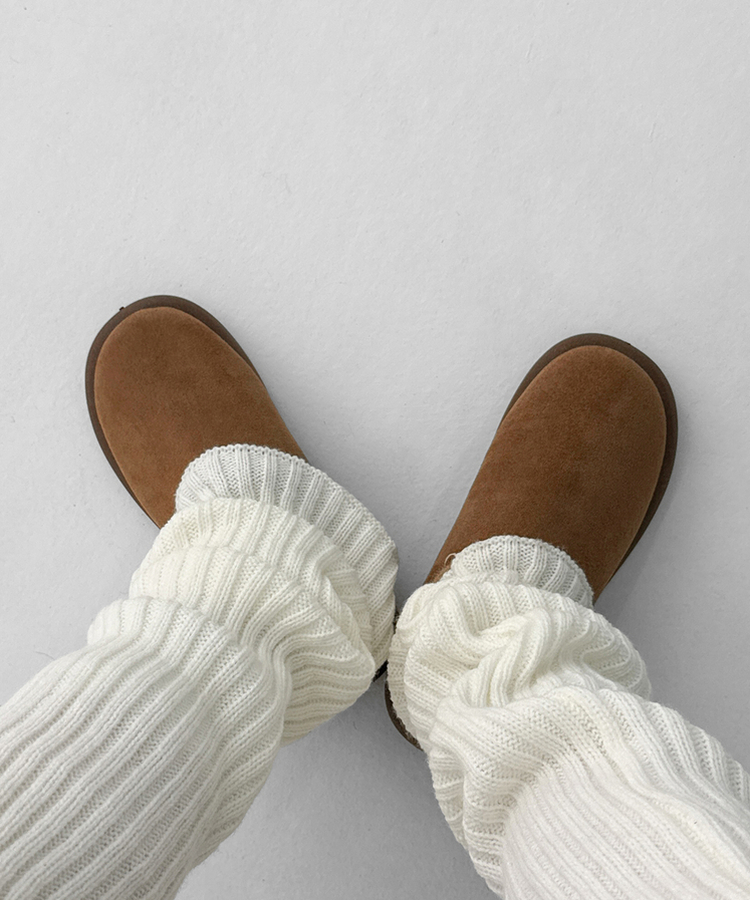 スエードファーブロッパー BROWN