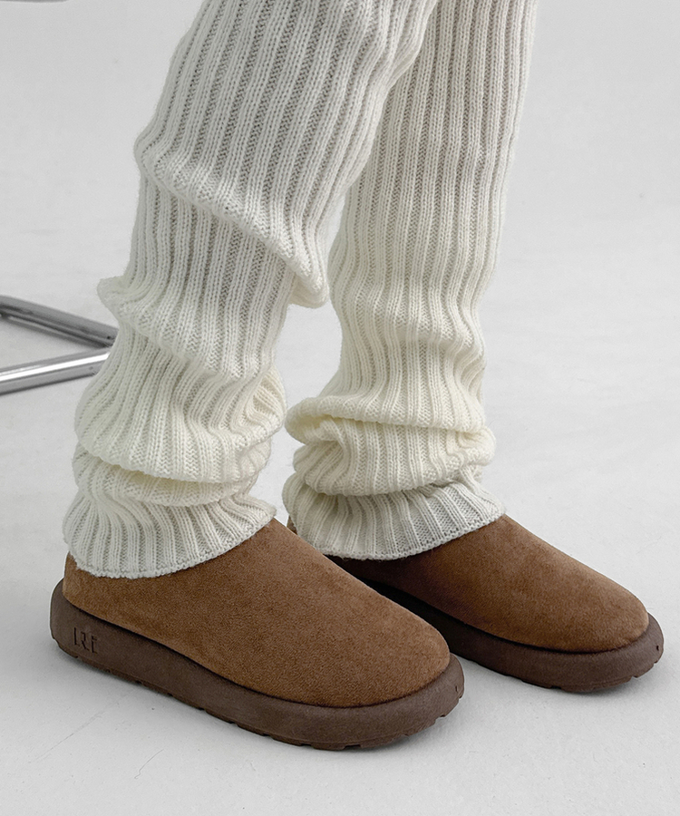 スエードファーブロッパー BROWN