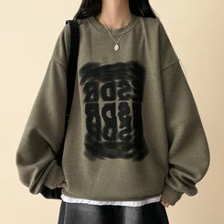 エスニットトレーナー KHAKI