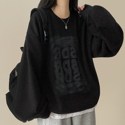 エスニットトレーナー BLACK