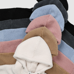 ボアウールフードジップアップ(6color)