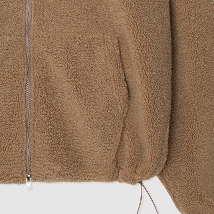 ボアウールフードジップアップ(6color)