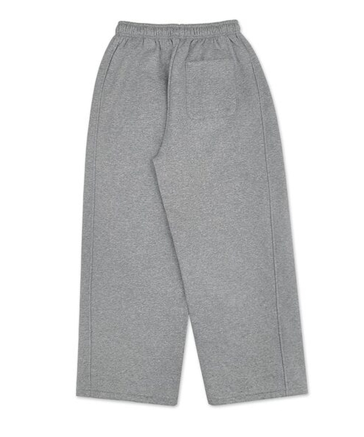 【丈別】サイドスリットストリングワイドトレーニングパンツ