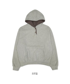 ハーフオープンボタンスフリースフード