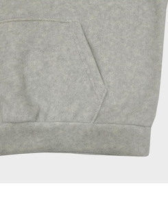 ハーフオープンボタンスフリースフード