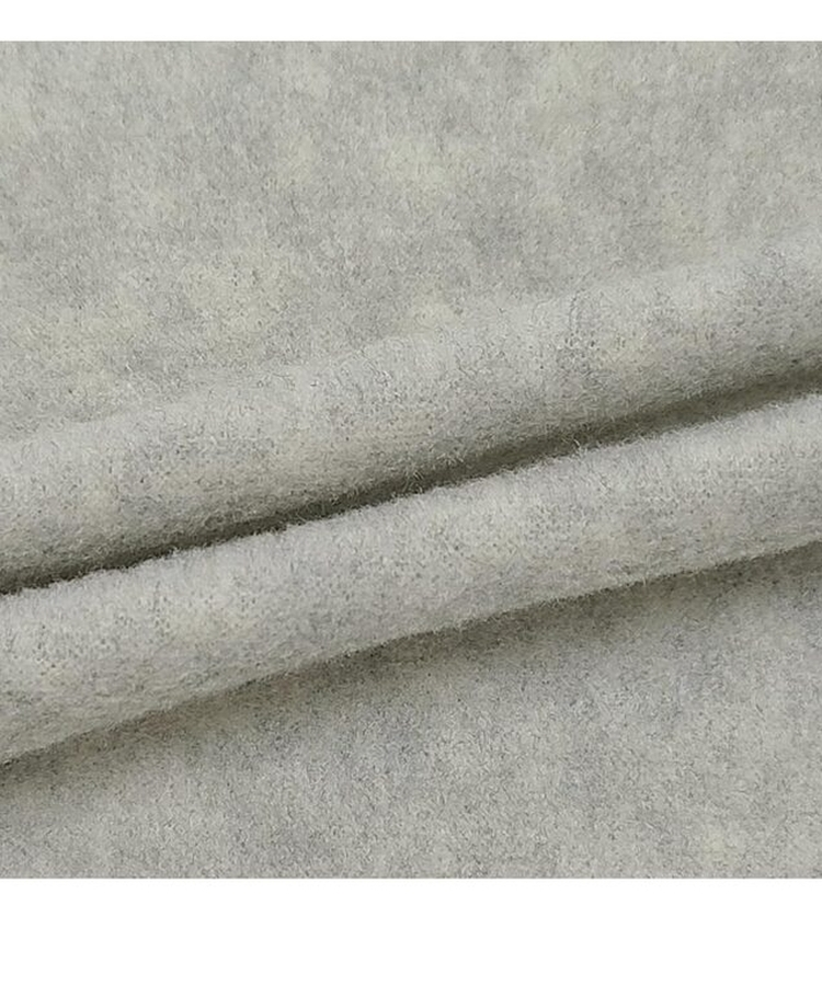 ハーフオープンボタンスフリースフード