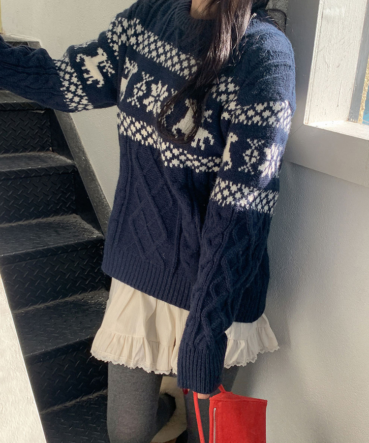 レーススエードミニティアードスカート CREAM