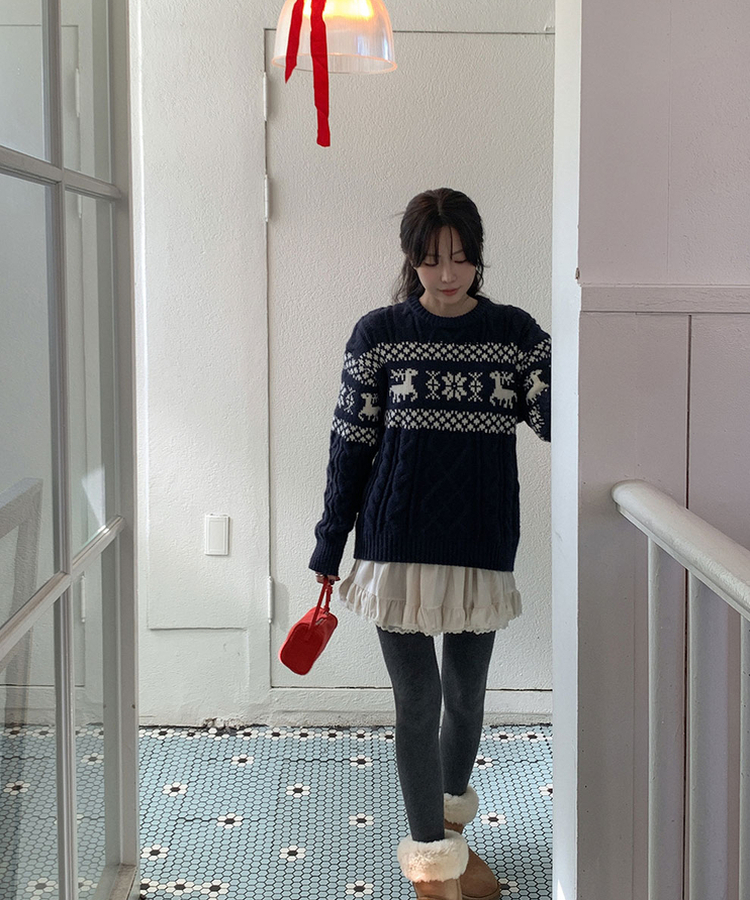 レーススエードミニティアードスカート CREAM