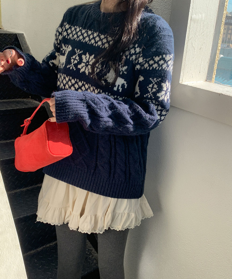 レーススエードミニティアードスカート CREAM