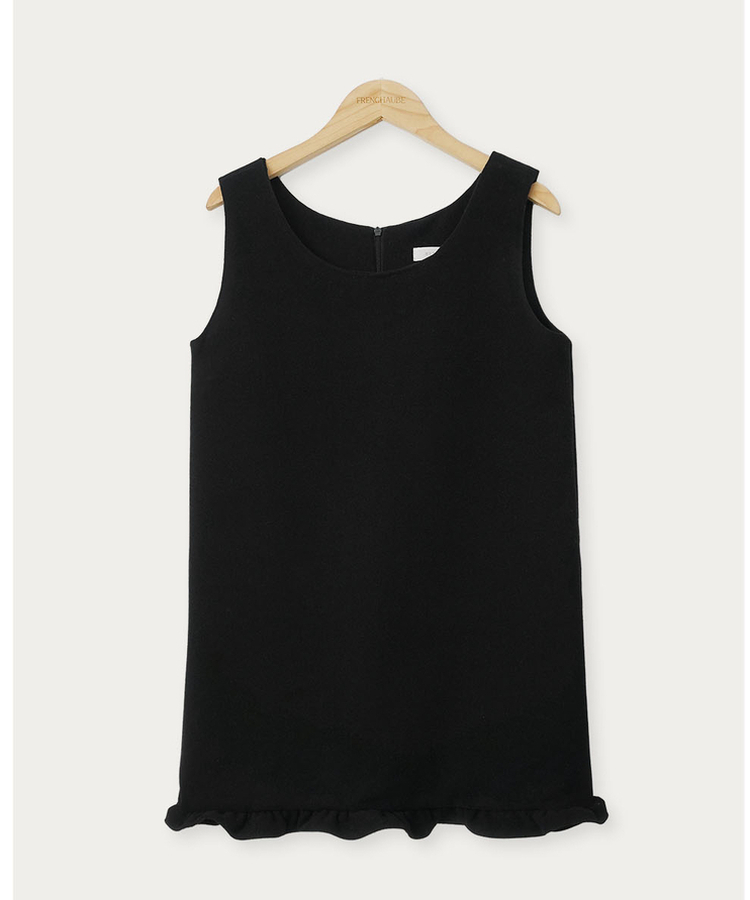 フリルレイヤードミニワンピース