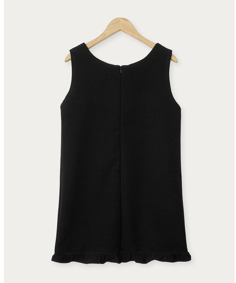 フリルレイヤードミニワンピース