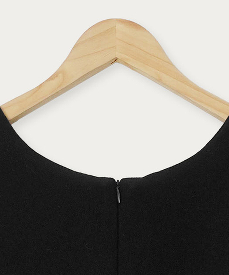 フリルレイヤードミニワンピース