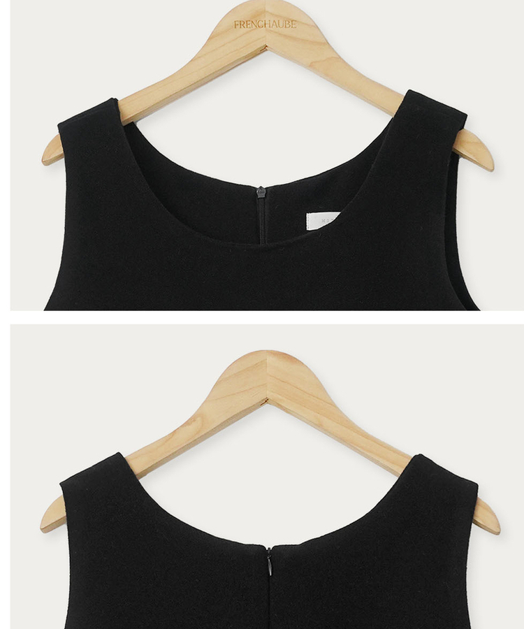 フリルレイヤードミニワンピース