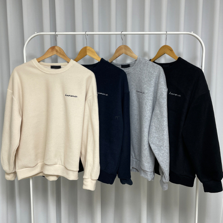 【起毛】フリースハーモニートレーナー