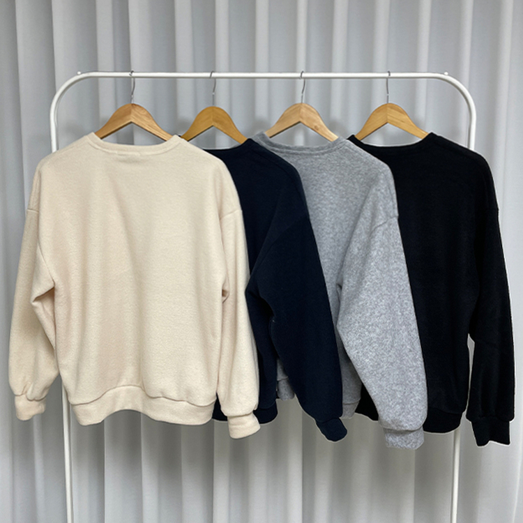 【起毛】フリースハーモニートレーナー