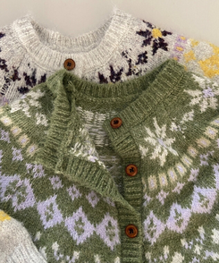 ノルディックニットカーディガン